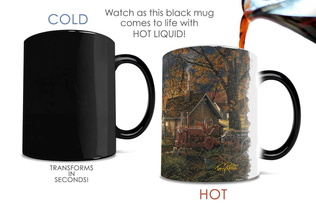 Wild Wings (Morning Surprise - Red Tractor) Morphing Mugs®  Heat-Sensitive Mug MMUG1602